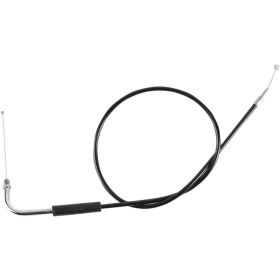 DRAG SPECIALTIES Black Vinyl Throttle/Idle Cable Harley Davidson FLH / FLHC / FLHT / FLHTC / FLST 1000-1340cc 81-89