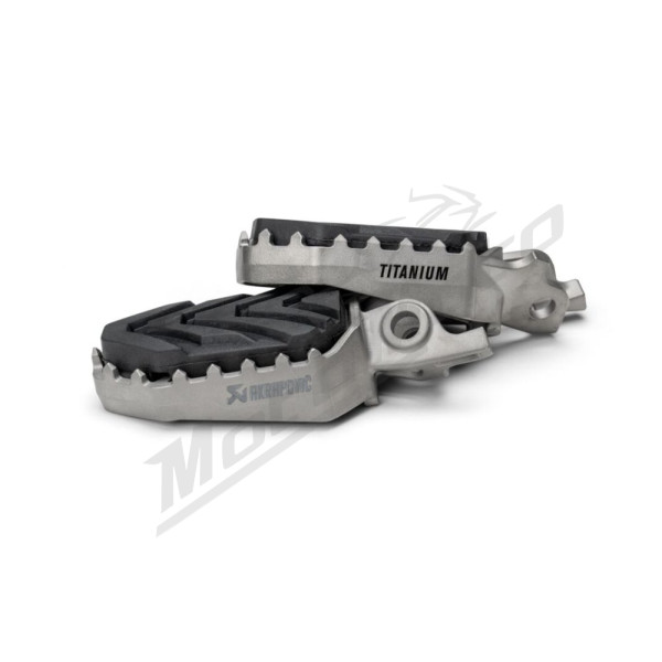 AKRAPOVIC Adventure Titanium Foot Pegs Honda CRF 1000-1100 16-25