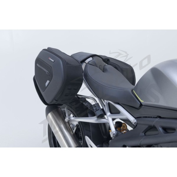 SW-MOTECH PRO BLAZE H Saddlebag Set with EDGE Protection & Heat Guard Triumph Speed Triple 1200 21-24