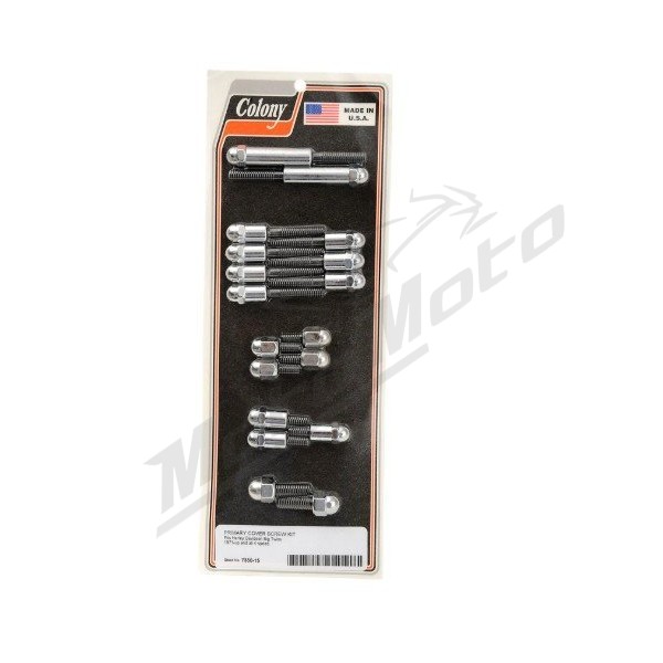 COLONY Primary Cover Acorn Screw Kit Harley Davidson FL / FLH / FX / FXS 1200/1340 71-86