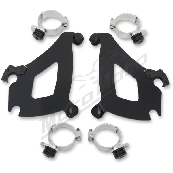 MEMPHIS SHADES HD Bullet Fairing Trigger-Lock Hardware Kit Harley Davidson FXSB / FXSBSE / FXSE 1690-1800 13-17