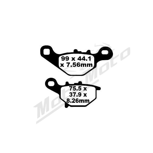 EBC SFA Brake Pads SUZUKI AN / TR / UC / UK 50-125cc 95-16