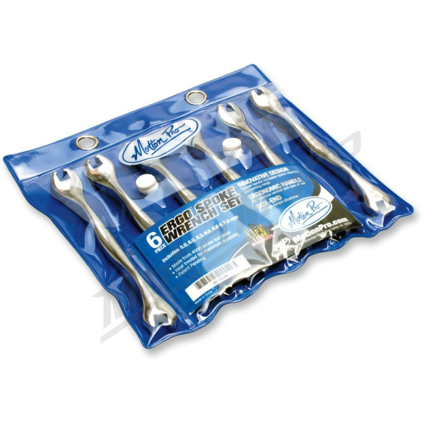 MOTION PRO Tool Spoke Wrench Set 6pcs 5.0-7mm