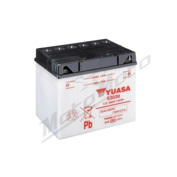YUASA Battery Conventional without Acid Pack - 53030