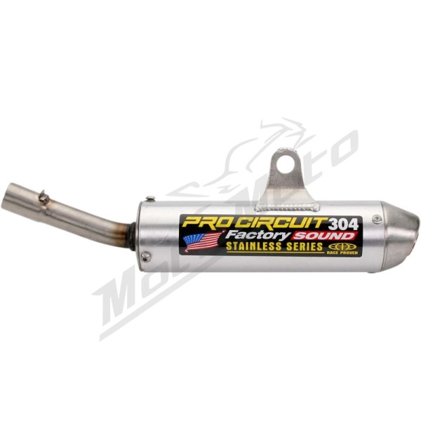 PRO CIRCUIT 304 Silencer Stainless Steel/Aluminum KTM EXC / SX 125 98-03