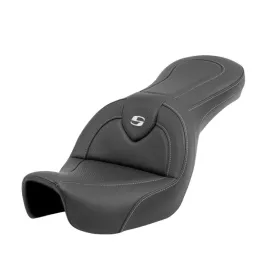 SADDLEMEN Roadsofa anglies pluošto sėdynė Harley Davidson FXD / FXDB / FXDC / FXDL / FXDWG 1450-1800 06-17