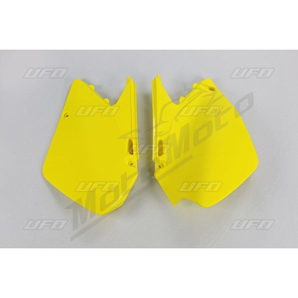 UFO Geltoni šoniniai plastikai Suzuki RM 125-250cc 06-12