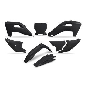 UFO Plastic Set Black Husqvarna TC / FC / TX / FX 125-450 25-26