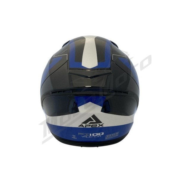Helmet APEX FI100 Valencia Black/Blue
