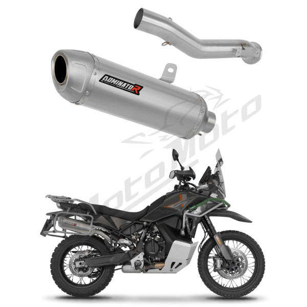 Dominator Exhaust Silencer Muffler S6 + dB killer CF MOTO 1000 MT-X 2026