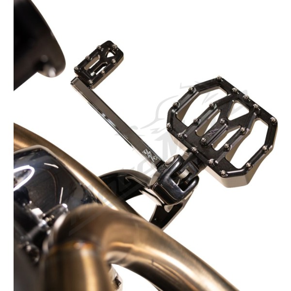 THRASHIN SUPPLY CO. Mini Aggressor Floorboards Harley Davidson FL / FLD / FLDE 1200-1977cc 72-25