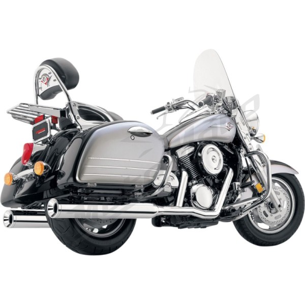 COBRA True Dual Exhaust System Kawasaki VN 1500-1600cc 98-08
