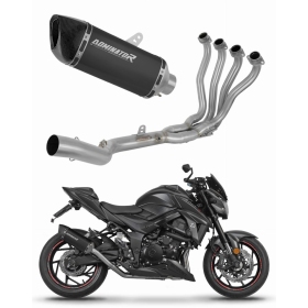 Suzuki GSX-S 750 2017-2020 Dominator Full Exhaust System HP6 BLACK + dB killer