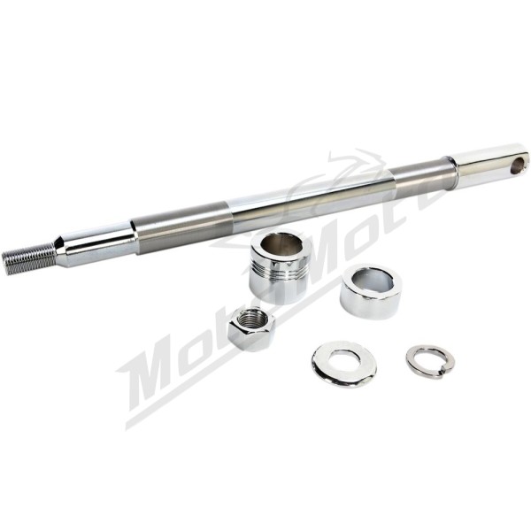 DRAG SPECIALTIES Front Axle Kit ​​​​​​​Harley Davidson FLST / FLSTC / FLSTCI / FLSTF / FLSTFI 1450-1690cc 00-06