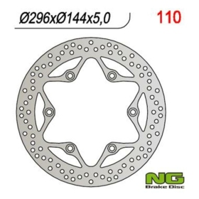 NG BRAKES 110 fiksuotas stabdžių diskas HONDA CB / CBF / CBR / NT / ST / VF / VFR / VT 500-1100 82-10
