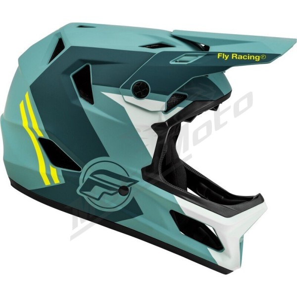 FLY RACING Rayce Bicycle Helmet - Black/White/Grey