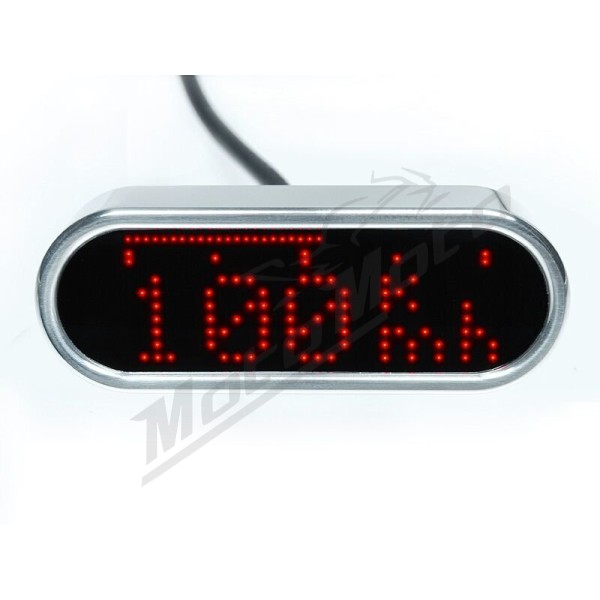 MOTOGADGET Mini Speedometer CHROME