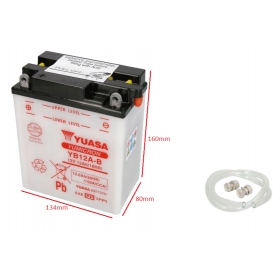 Battery YB12A-B YUASA 12V 12.6Ah