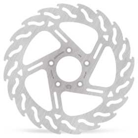 MOTO-MASTER Flame Front Right Fixed Brake Disc Harley Davidson FLHR / FLHT / FXDL / FXDX / XL / FLTRI 883/1584 00-13