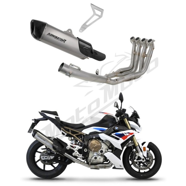 BMW M1000R 2022-2026 Dominator Full Titanium Exhaust System Titanium HP6 + dB killer