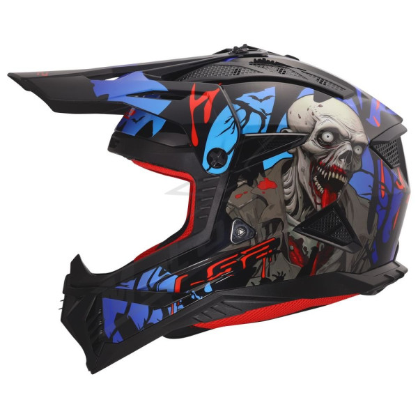 Krosinis Šalmas LS2 MX708 FAST II ZOMBIE 2