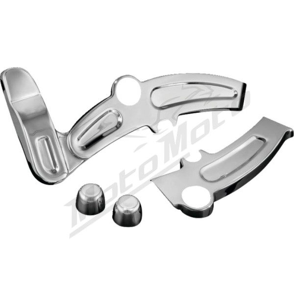 KURYAKYN Boomerang Frame Covers Harley Davidosn FLSTC / FXSB / FXSTC / FXSTB / FLSTSE 1584/1800 08-17