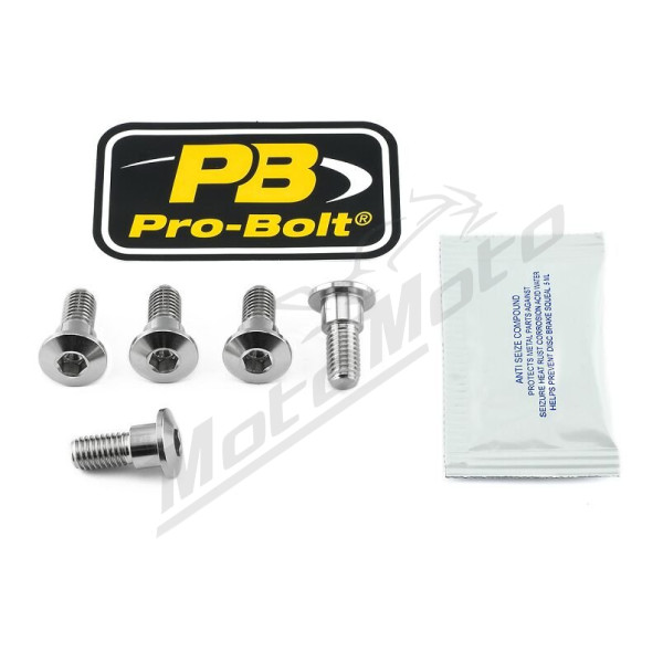 PRO BOLT Stainless Steel Brake Rotor Mounting Bolt Kit Suzuki AN / DL / GSF / GSR / GSX 600-1300cc 02-25
