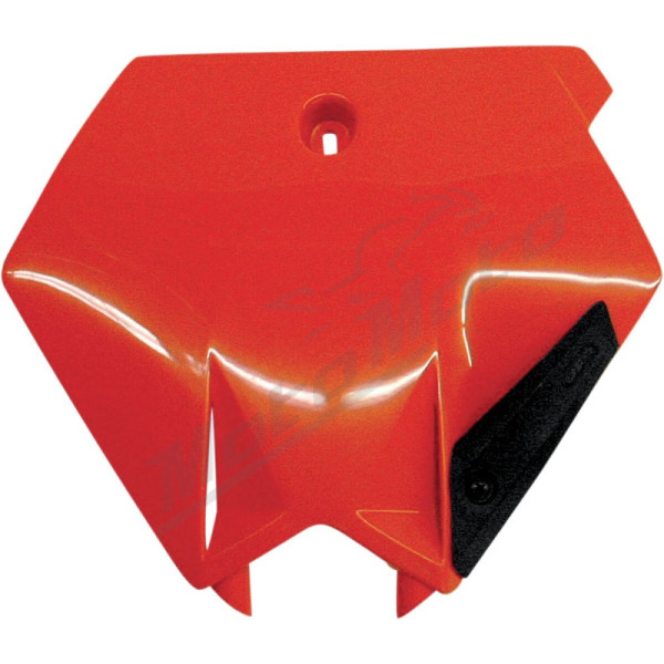 UFO Priekinio Numerio Lentelė KTM SX / XC 85-105cc 04-12 Oranžinė