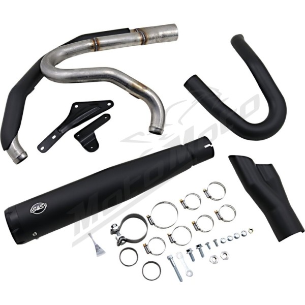S&S CYCLE SuperStreet 2:1 Exhaust System Harley Davidson FLFB / FLFBS / FXBR / FXBRS 1750-1923cc 18-23