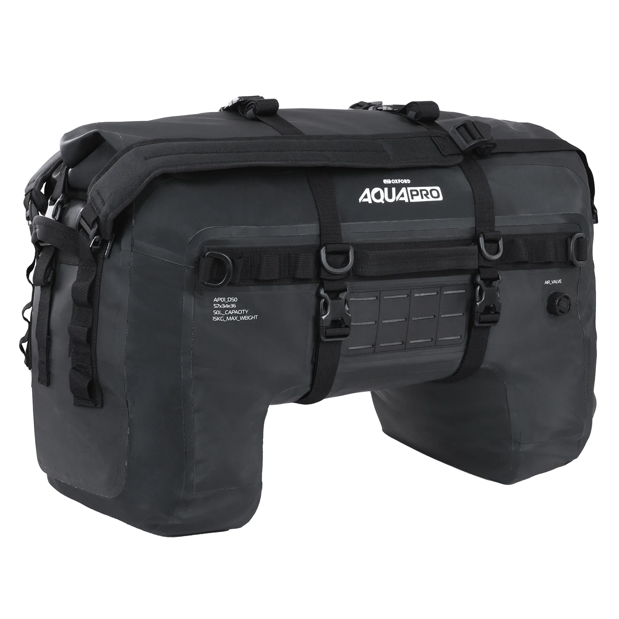 Oxford Aqua Pro D-50 Duffle Bag Black 50L