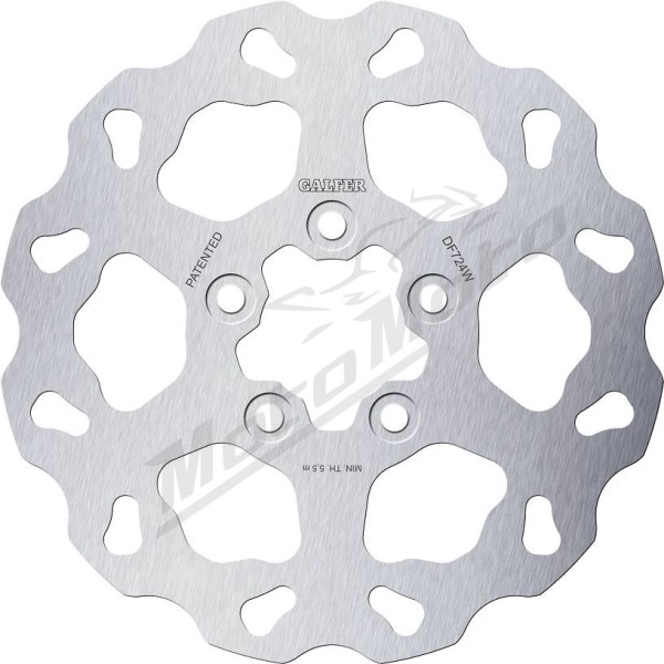 GALFER Wave® Rear Brake Rotor Harley Davidson XL / XR / XG 750-1200cc 05-21