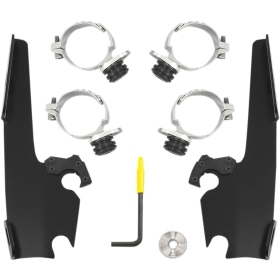 MEMPHIS SHADES HD Batwing Fairing Trigger-Lock Mounting Kit Harley Davidson FXDL 1690 14-17