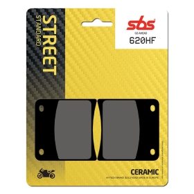 Sbs stabdžių trinkelės 620HF keraminės SUZUKI