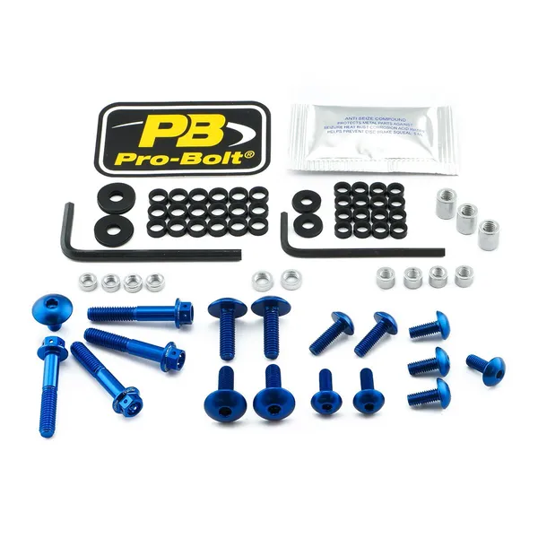 PRO BOLT Aluminium Fairing Bolt Kit for Suzuki GSX 1250cc 11-16