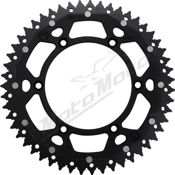 MOOSE OFFROAD HARD-PARTS Dual Sprocket 51T Honda / Yamaha 125-500cc 79-22