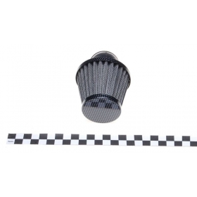 Sport air filter carbon Ø28-42 45°