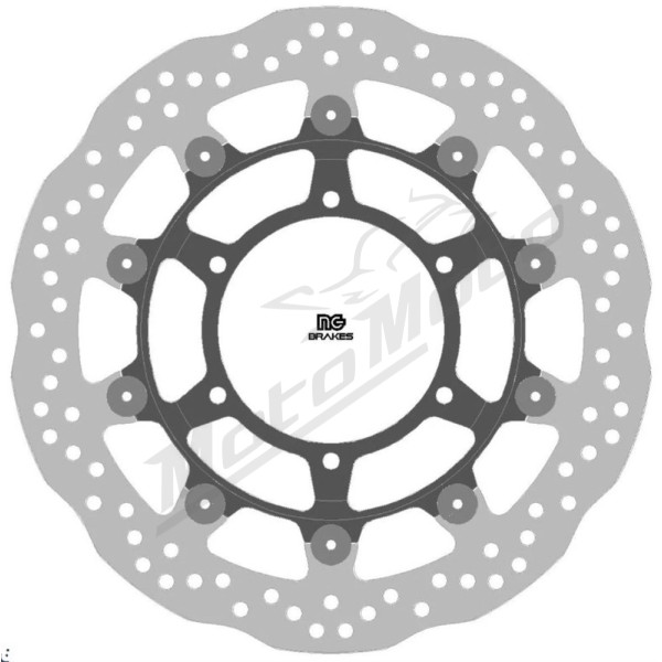 NG BRAKES Front Floating Brake Disc 320mm Benelli Leoncino / TNT / TRK 500-702cc 18-25