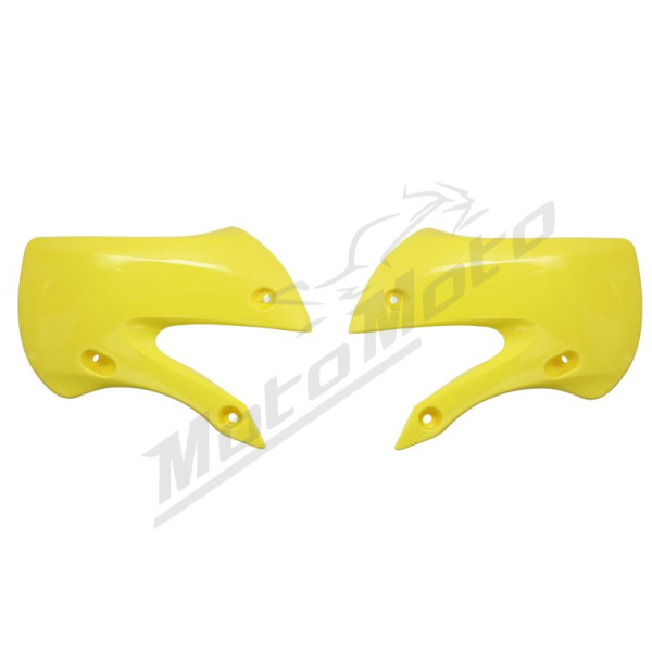 Radiator covers yellow CEMOTO ​​​​​​​SUZUKI RM 65 2003-2005