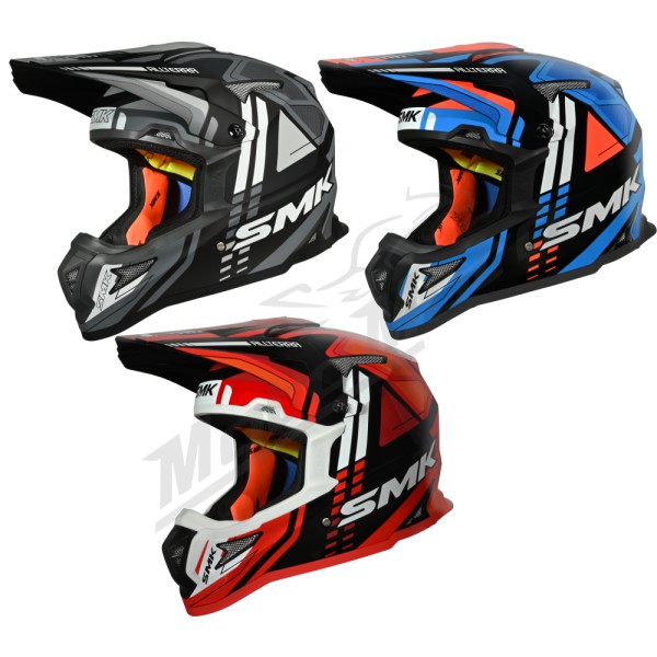 SMK ALLTERRA X-Sprint Motocross Helmet