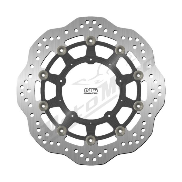 NG BRAKES Front Wave Floating Brake Disc 296mm Honda X-ADV 750cc 17-24