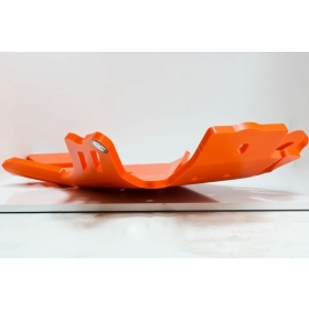 AXP Enduro Xtrem Skid plate orange HDPE 8mm KTM SX / XC 250-300cc 2011-2016