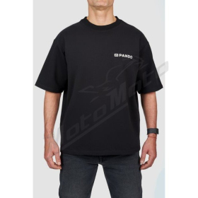 PANDO MOTOLUKE DON'T DIE BLACK Oversized T-Shirt Unisex