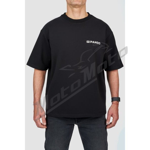 PANDO MOTOLUKE DON'T DIE BLACK Oversized T-Shirt Unisex