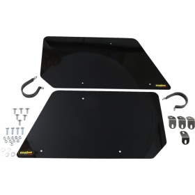 MAIER Side Number Plates For Racing Black Yamaha YXZ 1000RR 16-25