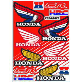 Tecnosel Honda Vintage Lipdukų Rinkinys