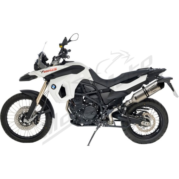 LEOVINCE LV One Evo Stainless Steel Slip-On Muffler BMW F 650-800 GS 08-16