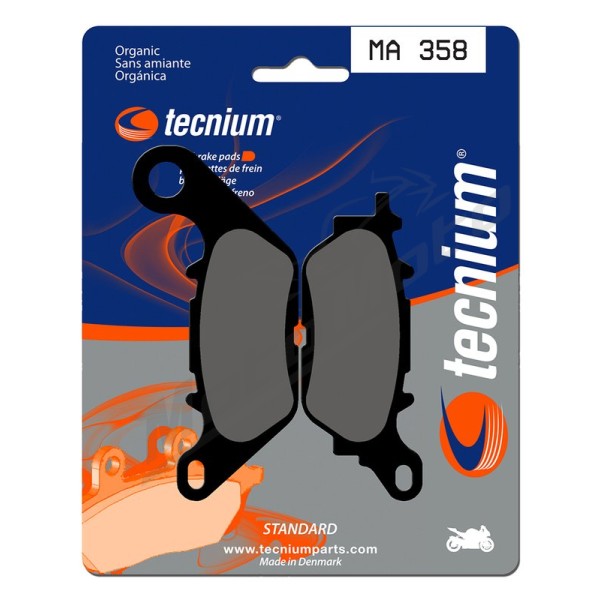 TECNIUM Street Organic Brake pads MA358 Yamaha / MBK 115/135 08-14