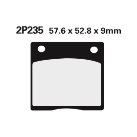 NISSIN Street Brake pads Kawasaki / Suzuki 79-97
