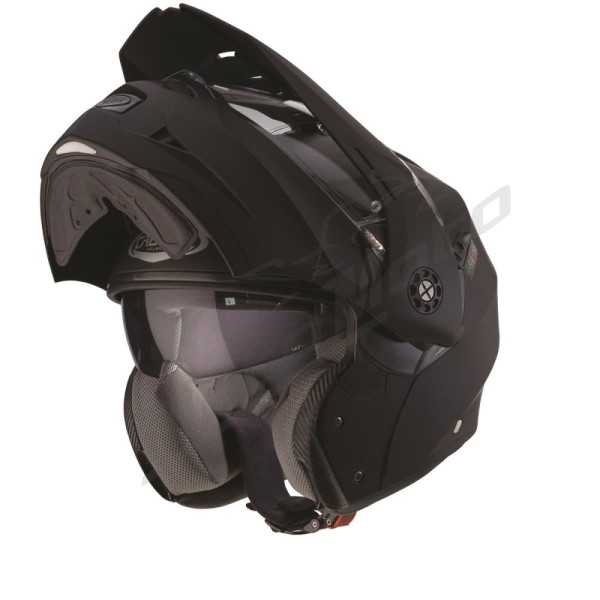 Krosinis šalma Caberg Tourmax matinė juoda