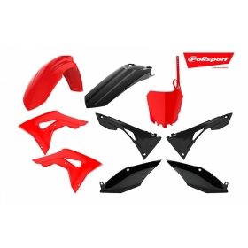 POLISPORT plastikų komplektas Honda CRF250/450R 17-21
